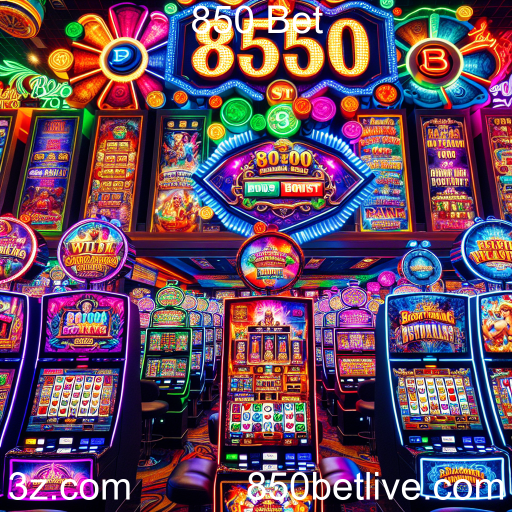 Slot Machines: A Emoção das Caças-Níqueis no 850 Bet